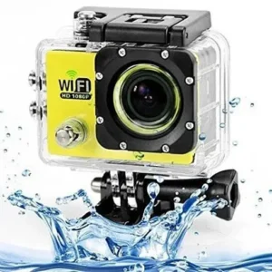 All PRO Action Sports Camera With 1080P HD And WiFi 18 PCS Of Accessory Included - Thumbnail Image 2