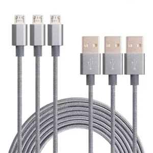 3 To Tango Apple Or Android Charging Cables 3ft-6ft-10ft All 3 Included - Thumbnail Image 4