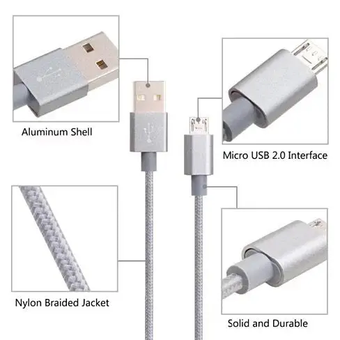 3 To Tango Apple Or Android Charging Cables 3ft-6ft-10ft All 3 Included - Image 5