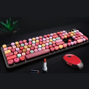 Spring Multi Wireless Keyboard And Mouse Set - Thumbnail Image 2