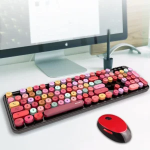 Spring Multi Wireless Keyboard And Mouse Set - Thumbnail Image 5