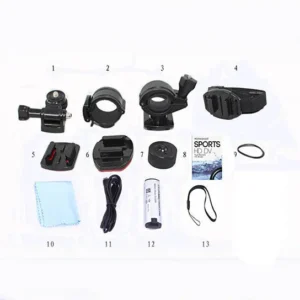 Helmet Mount Action Camera Full HD 1080P Video - Thumbnail Image 3
