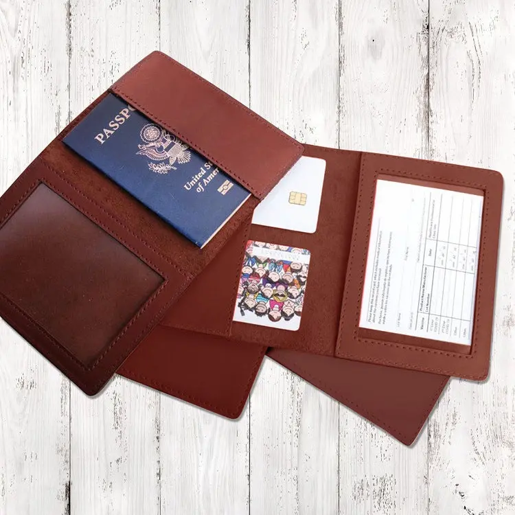 VIP 3 In 1 Card Holder For Vaccination Card, ID And Passport - Image 1