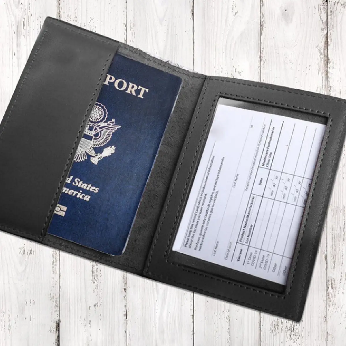 VIP 3 In 1 Card Holder For Vaccination Card, ID And Passport - Image 11