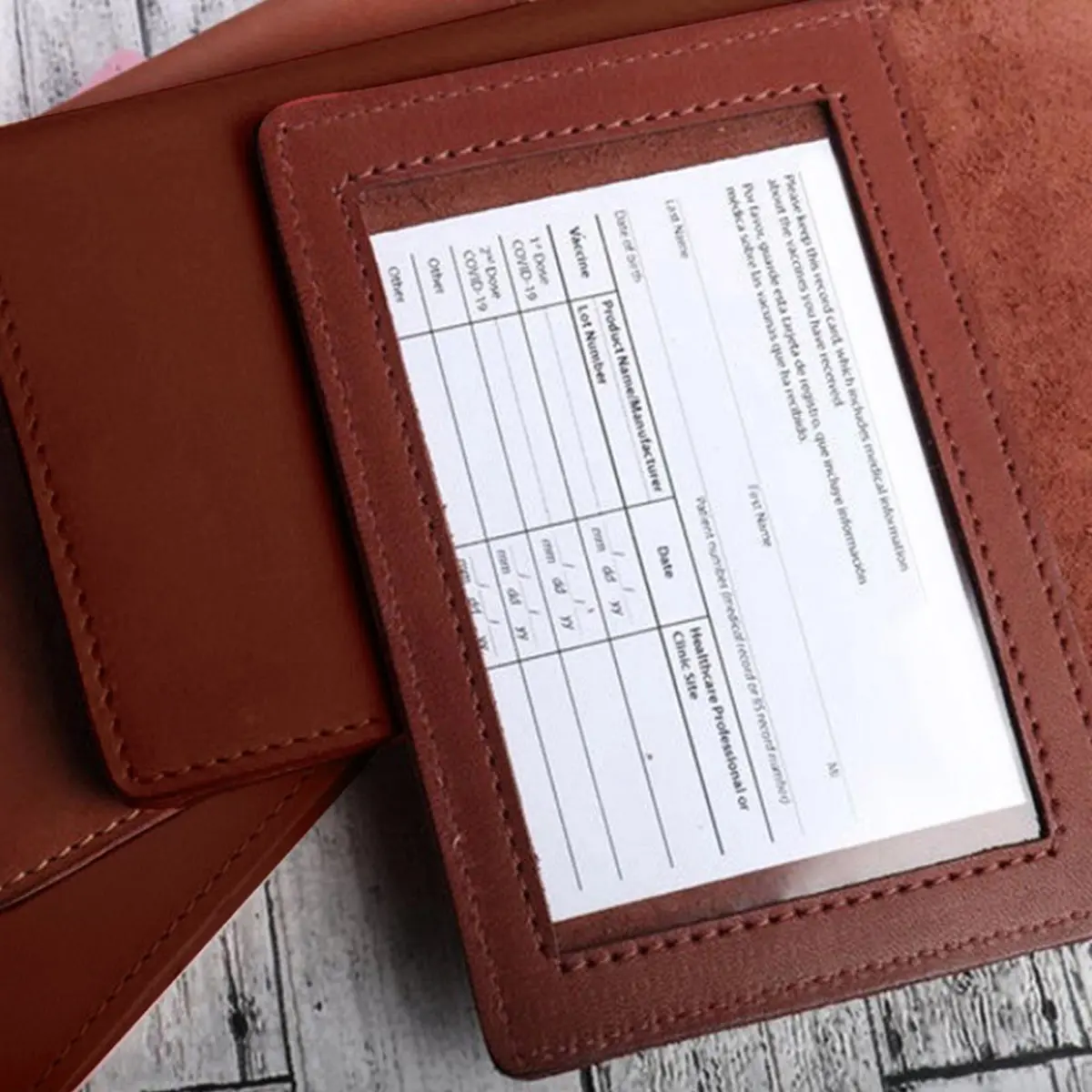 VIP 3 In 1 Card Holder For Vaccination Card, ID And Passport - Image 13